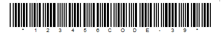 CODE39バーコード